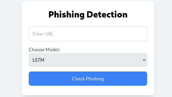 Phishing Website Detection using LSTM